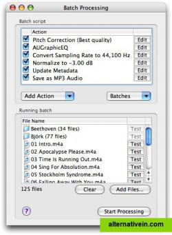 Batch processing