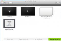 VMWare Fusion 4 library