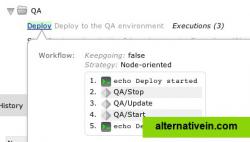 Workflows allow coordinated sequences of commands, scripts or other jobs