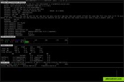 Showing CPU/RAM/Disk utilisation , among other things