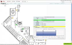 Custom, dynamic maps for on-premises networks including graphs, service information, and quick alerts.