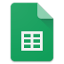 Google Drive - Sheets icon