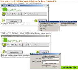 How to Start or Schedule a meeting (with your chosen password)?