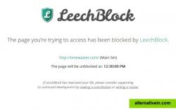 Blocking Page